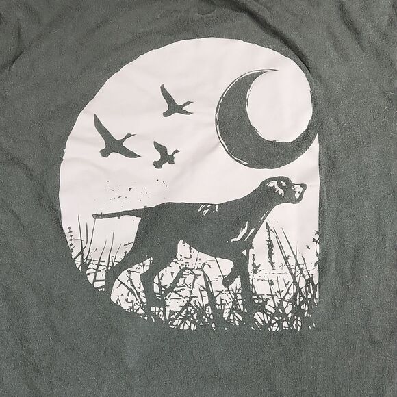 🦋Carhartt Olive Workwear Dog Short Sleeve Top Medium - Picture 7 of 10